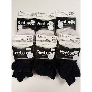 Feetures Merino 10 Ultra Light No Show Tab Socks XL Blister Prevention Running